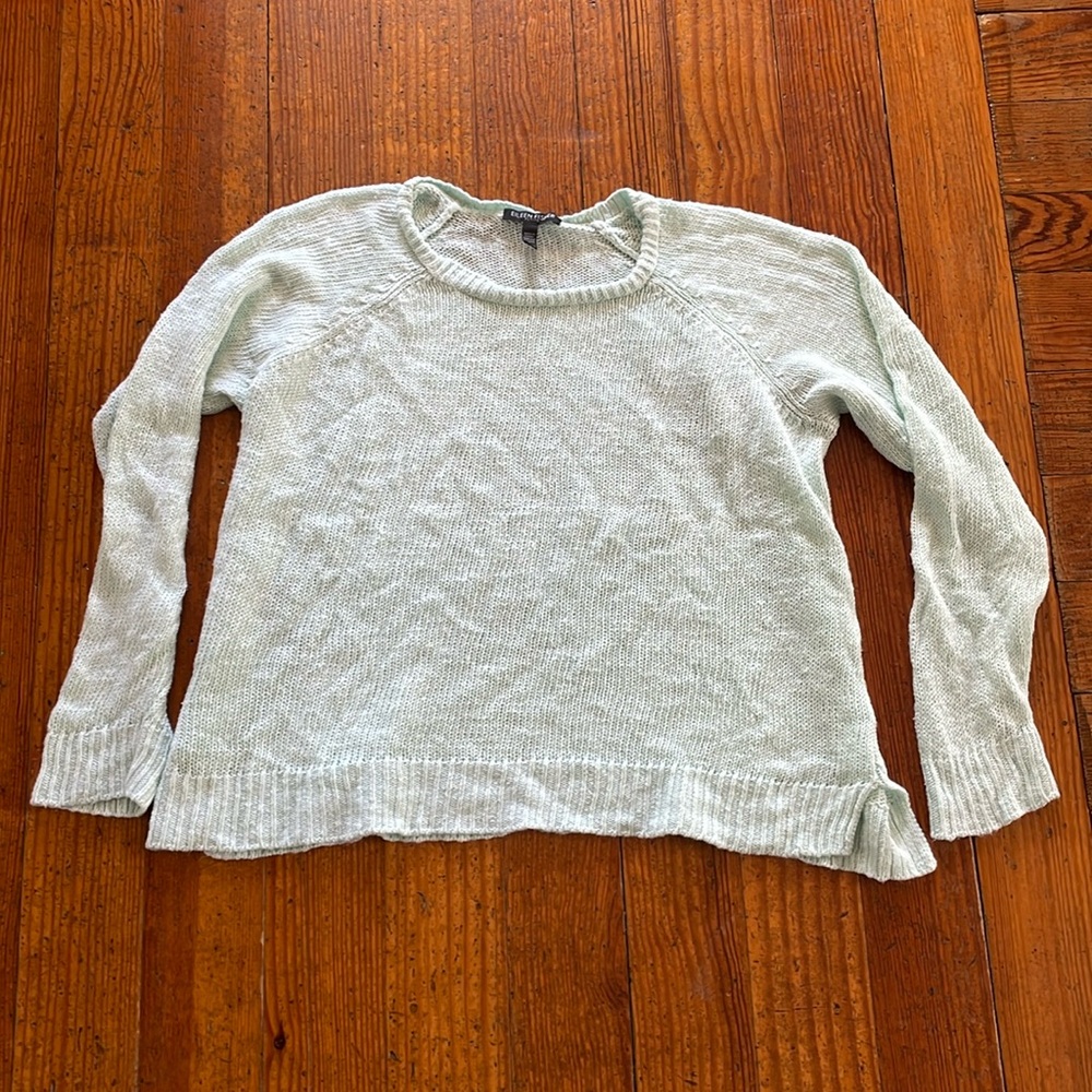 Eileen Fisher. Petite Large boxy sweater